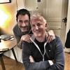 Cédric et le maquilleur Max Herlant