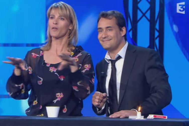 Nathalie Simon et Cédric sur France 3