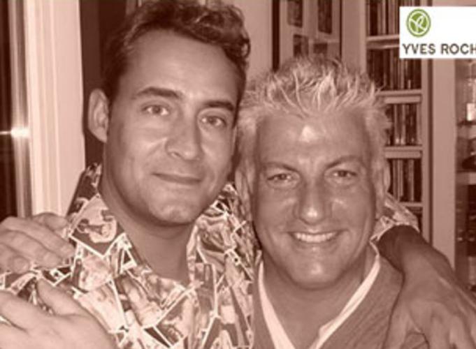 Cédric Hédiard et son ami Max Herlant