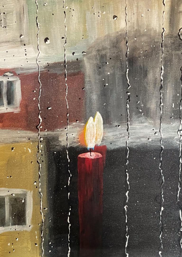 Bougie d'automne